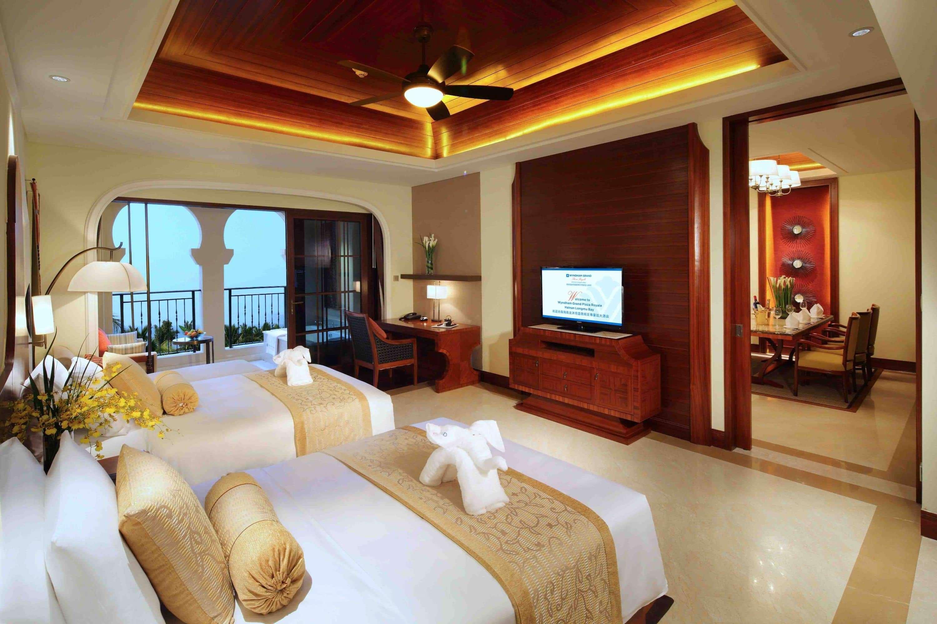 Wyndham Grand Plaza Royale Hainan Longmu Bay Lötung Kültér fotó
