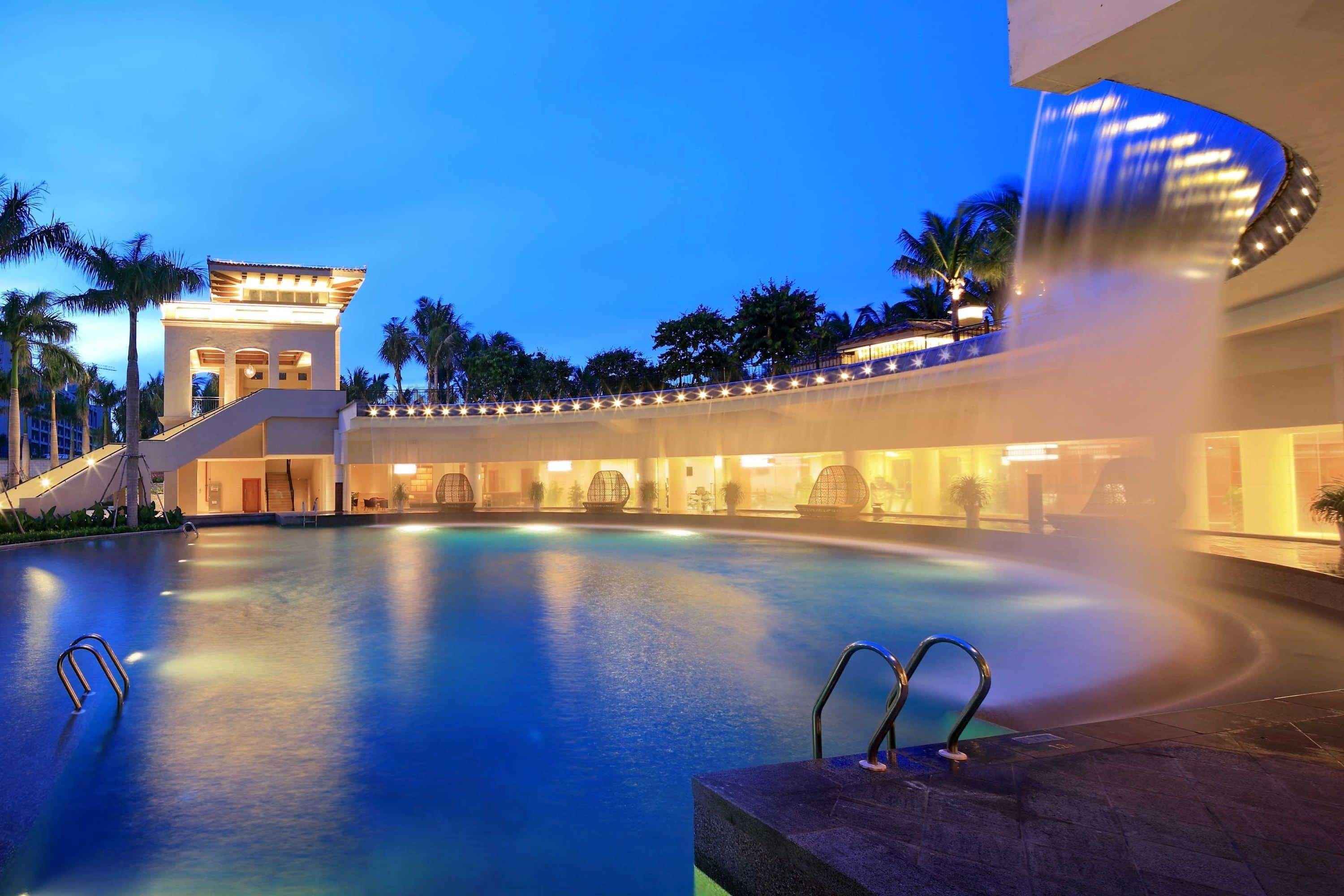 Wyndham Grand Plaza Royale Hainan Longmu Bay Lötung Kültér fotó